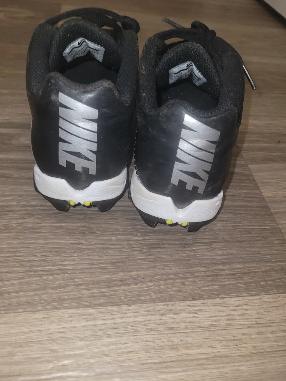 Nike Black & White VPR Soccer Cleats